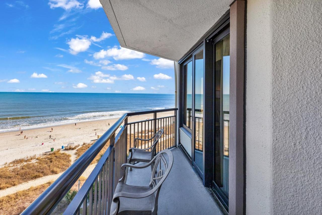 Ocean-Front Penthouse Condos at Patricia Grand Myrtle Beach Exterior foto