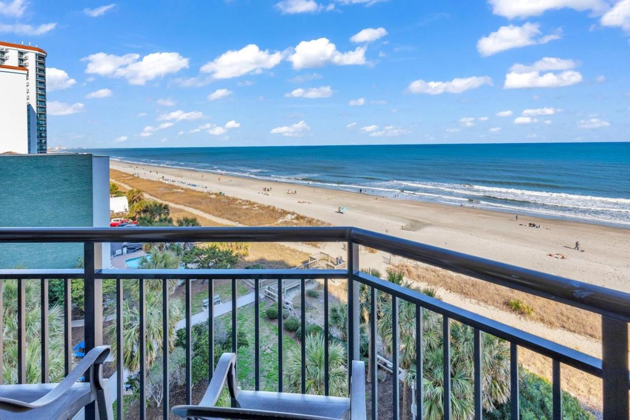 Ocean-Front Penthouse Condos at Patricia Grand Myrtle Beach Exterior foto