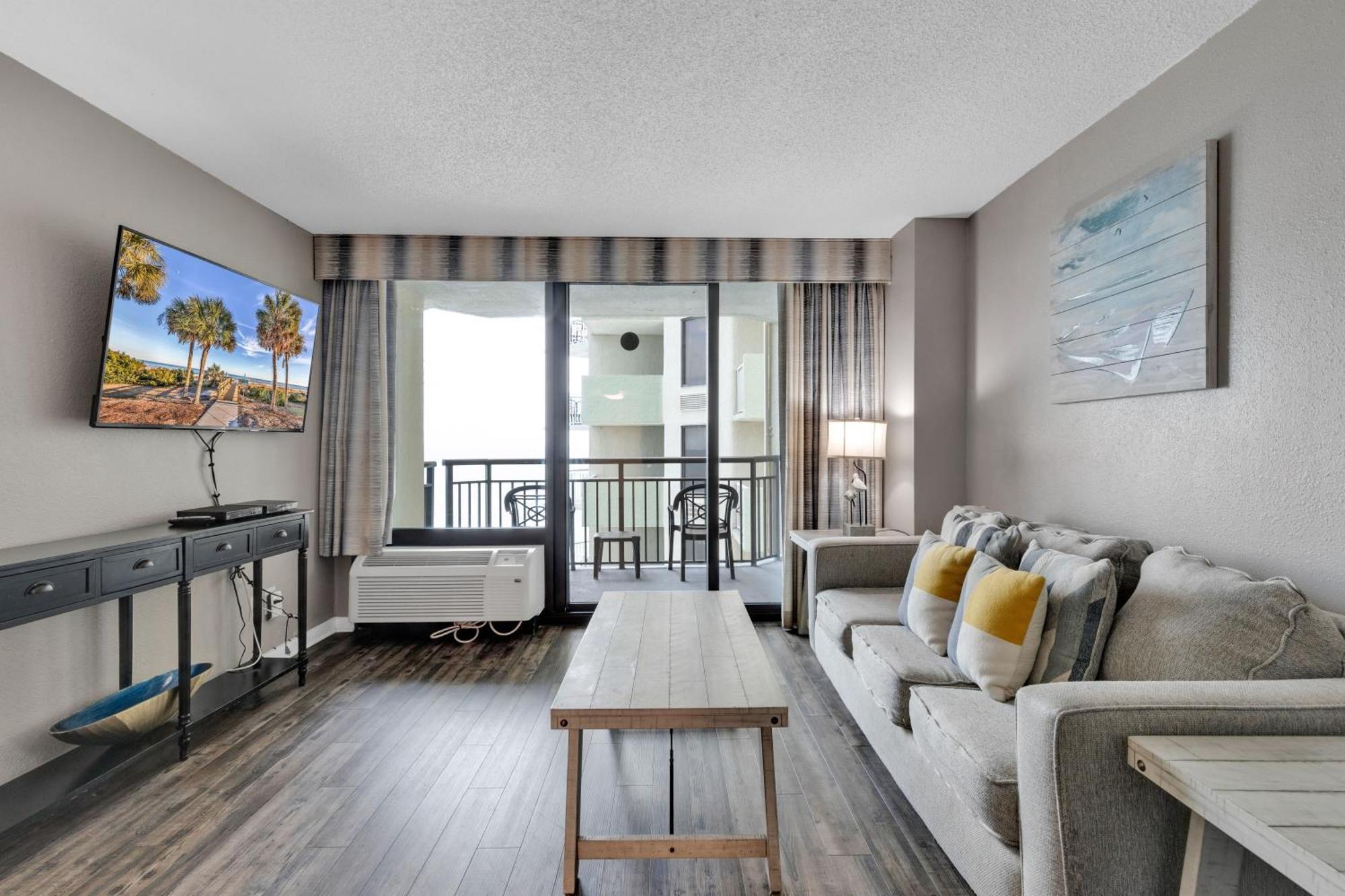 Ocean-Front Penthouse Condos at Patricia Grand Myrtle Beach Exterior foto