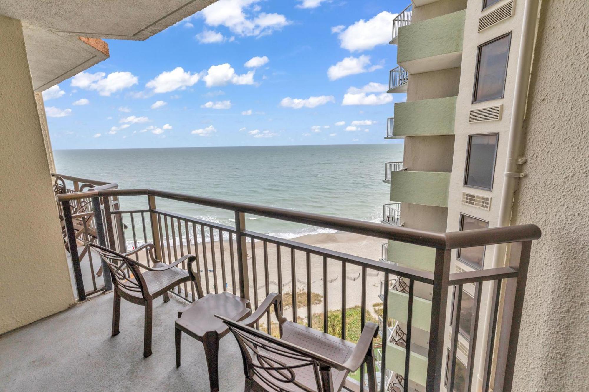 Ocean-Front Penthouse Condos at Patricia Grand Myrtle Beach Exterior foto