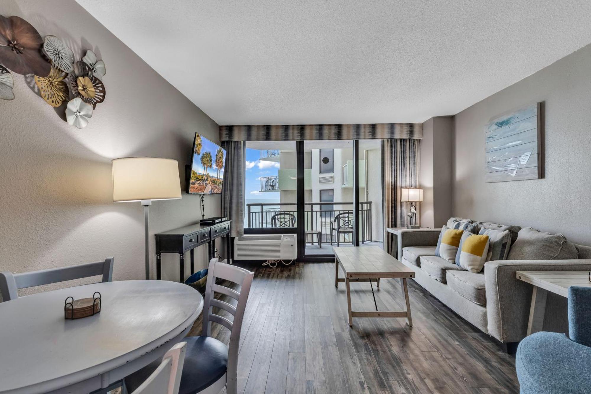 Ocean-Front Penthouse Condos at Patricia Grand Myrtle Beach Exterior foto