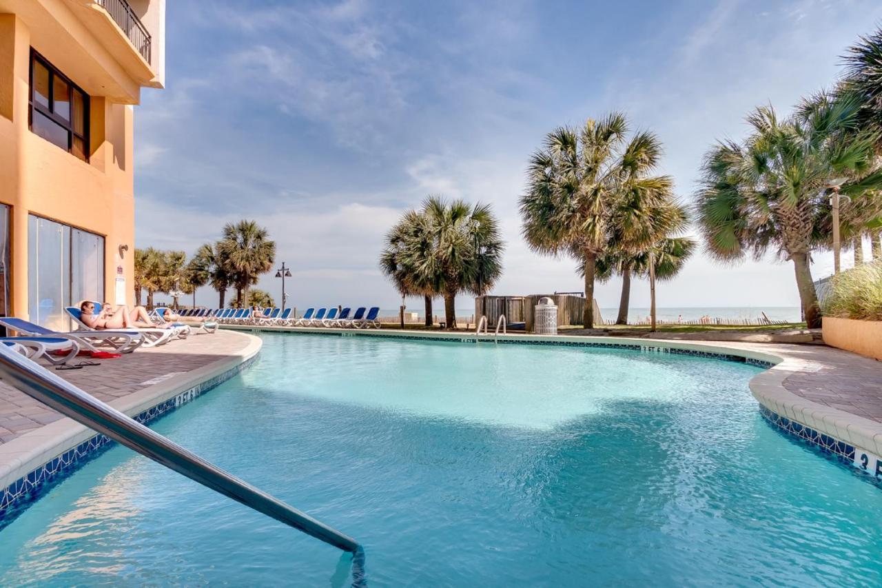 Ocean-Front Penthouse Condos at Patricia Grand Myrtle Beach Exterior foto
