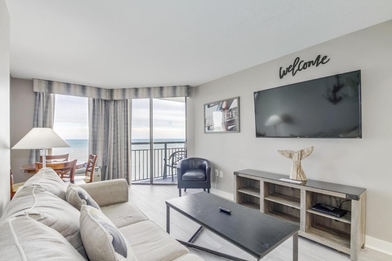 Ocean-Front Penthouse Condos at Patricia Grand Myrtle Beach Exterior foto