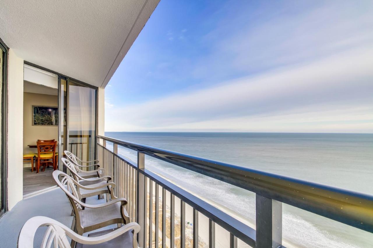Ocean-Front Penthouse Condos at Patricia Grand Myrtle Beach Exterior foto