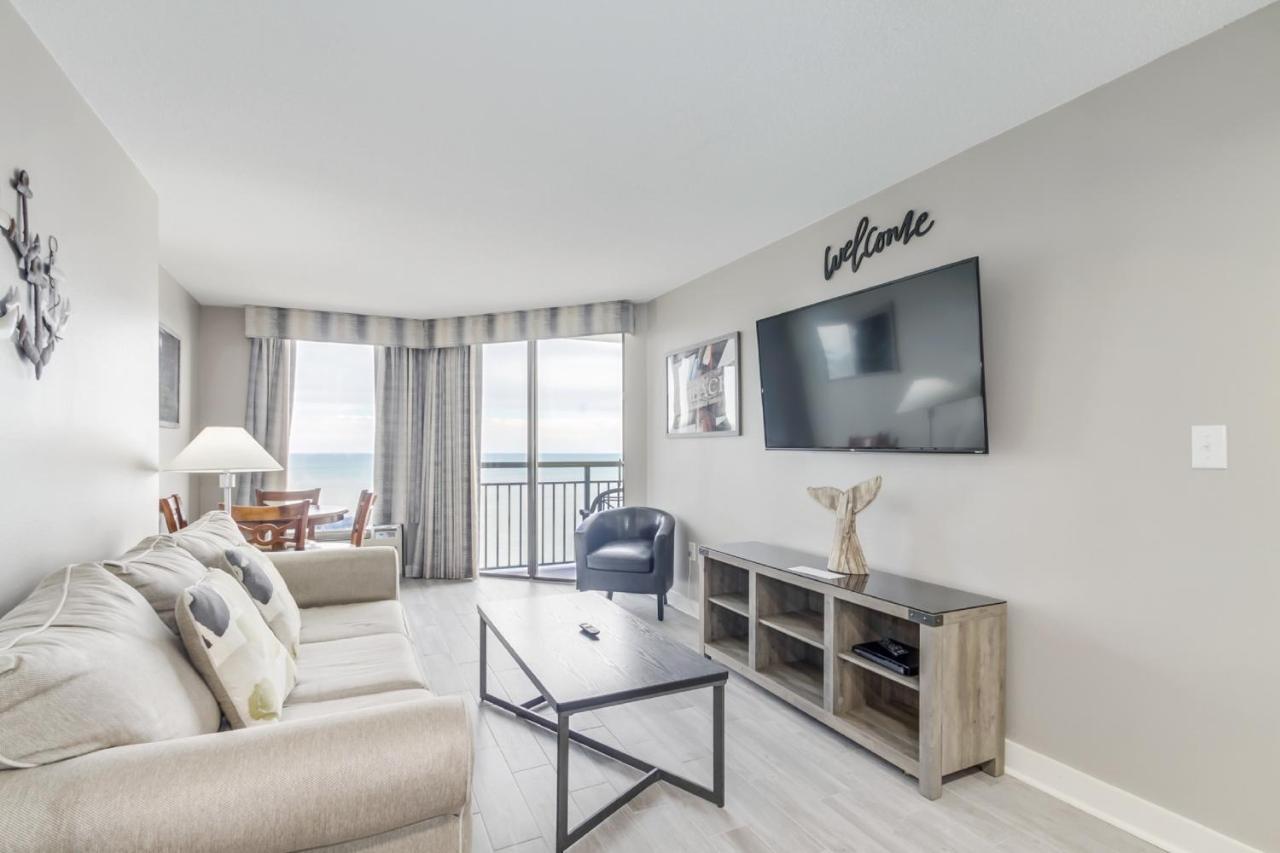 Ocean-Front Penthouse Condos at Patricia Grand Myrtle Beach Exterior foto
