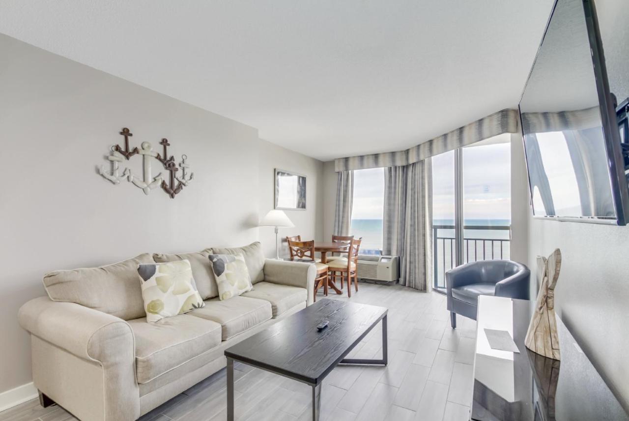 Ocean-Front Penthouse Condos at Patricia Grand Myrtle Beach Exterior foto